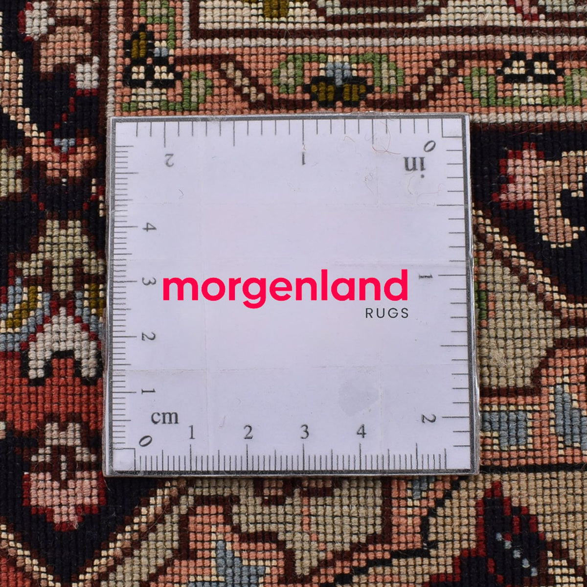 Alfombra Persa - Tabriz - Real - 260 x 205 cm - beige oscuro