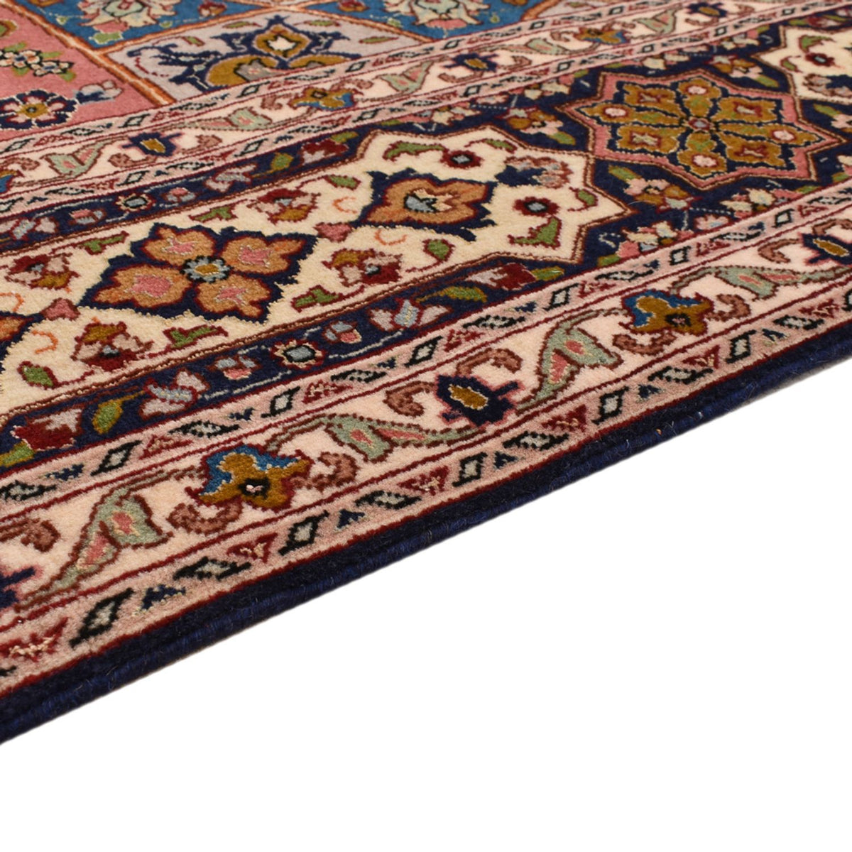 Alfombra Persa - Tabriz - Real - 250 x 170 cm - beige oscuro