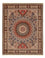 Alfombra Persa - Tabriz - Real - 255 x 205 cm - beige oscuro