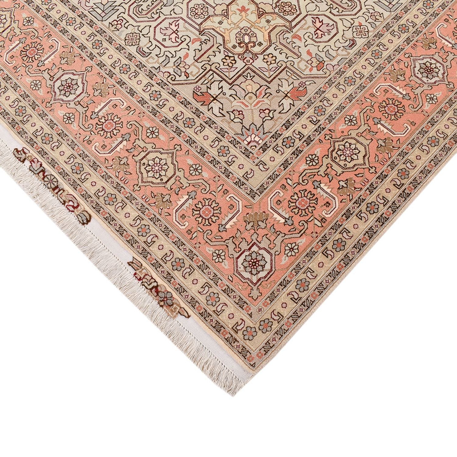 Alfombra Persa - Tabriz - Real - 312 x 205 cm - arena
