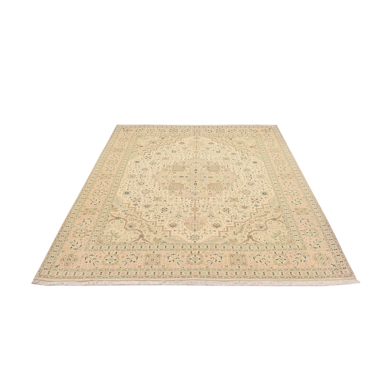 Alfombra Persa - Tabriz - Real - 257 x 202 cm - arena