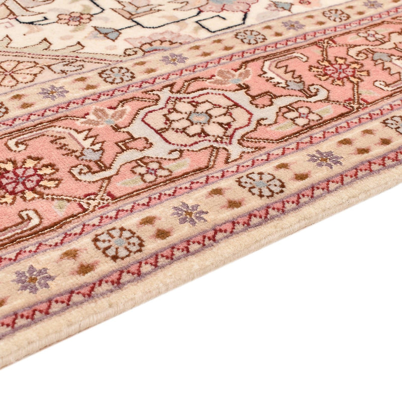 Alfombra Persa - Tabriz - Real - 161 x 105 cm - rojo claro