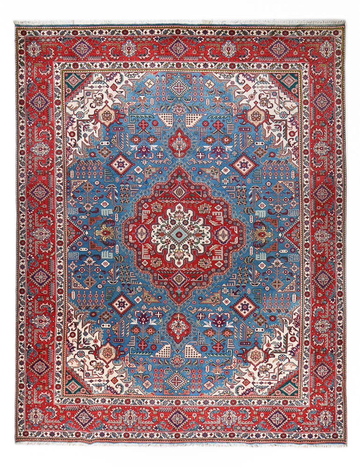 Alfombra Persa - Tabriz - Real - 400 x 312 cm - azul