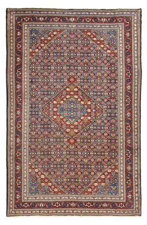 Alfombra persa - Nómada - 292 x 195 cm - rojo burdeos