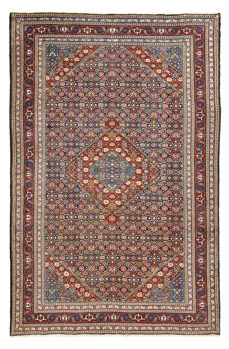 Alfombra persa - Nómada - 292 x 195 cm - rojo burdeos