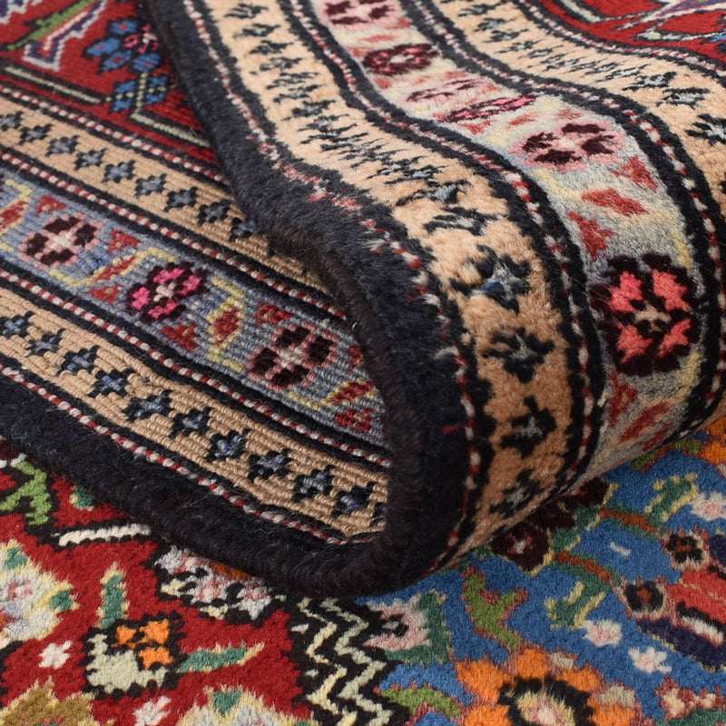 Alfombra persa - Nómada - 292 x 195 cm - rojo burdeos