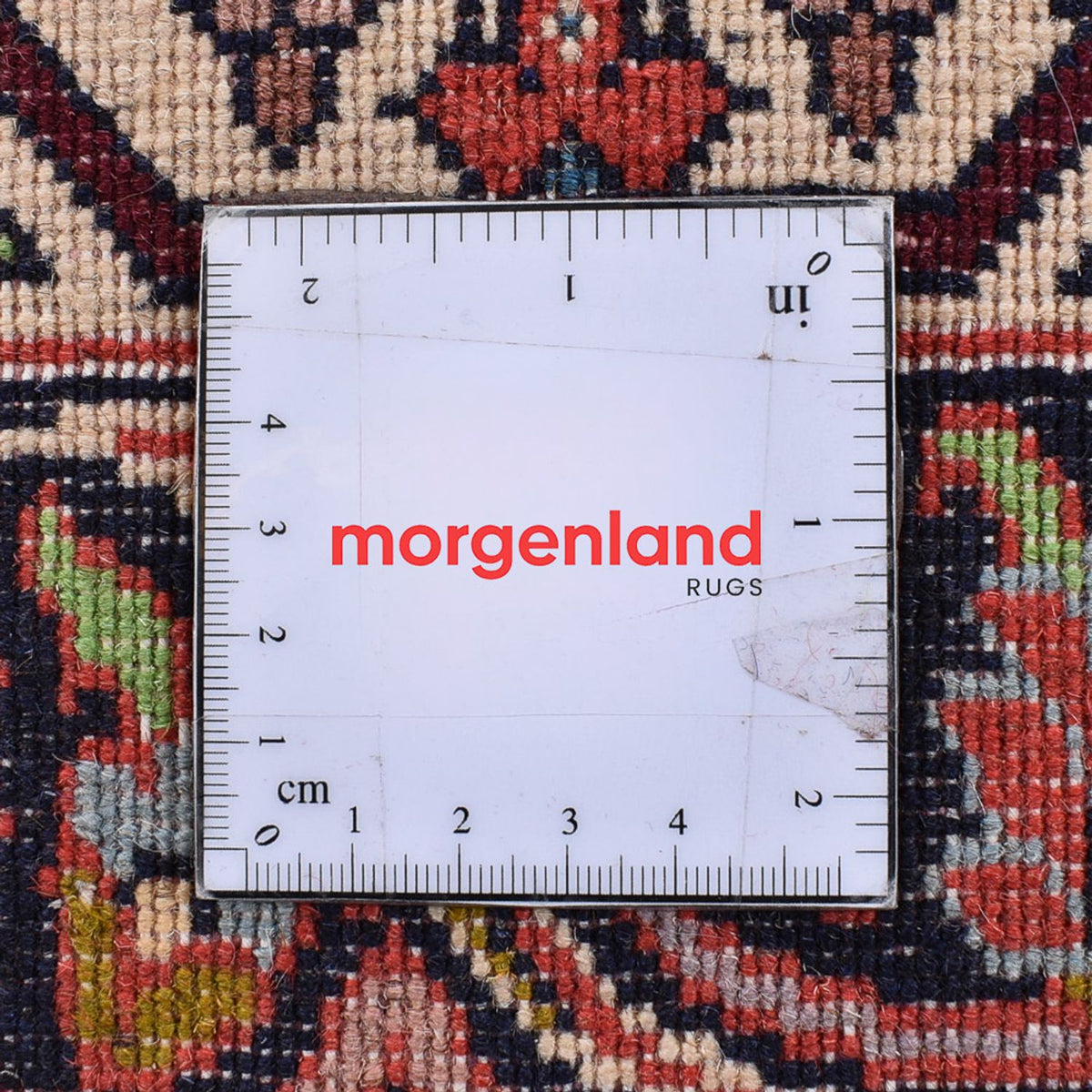 Alfombra persa - Bidjar - 400 x 292 cm - rojo burdeos