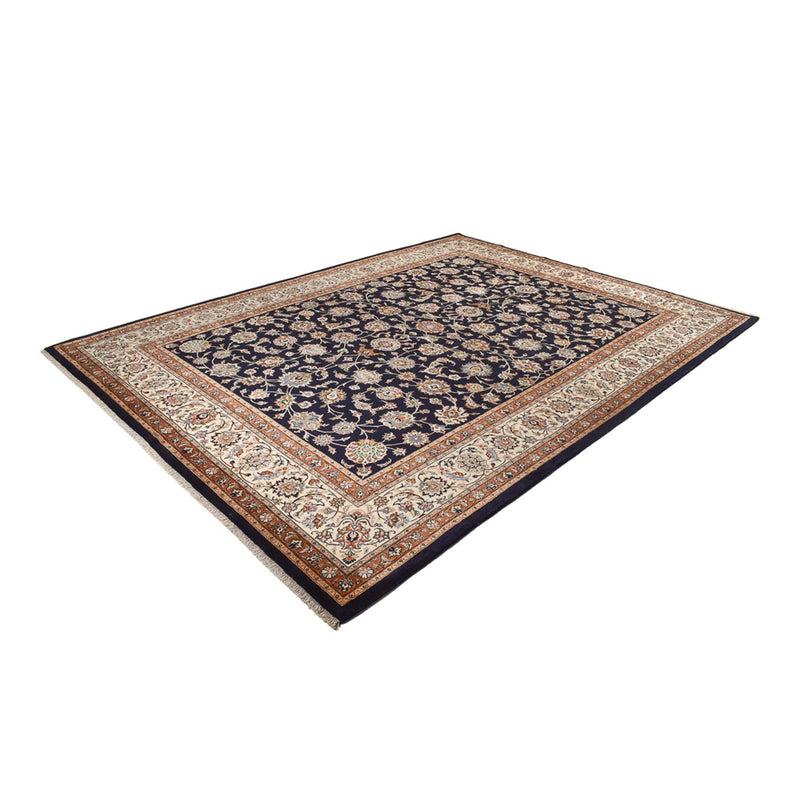 Alfombra persa - Clásica - Real - 403 x 298 cm - azul oscuro
