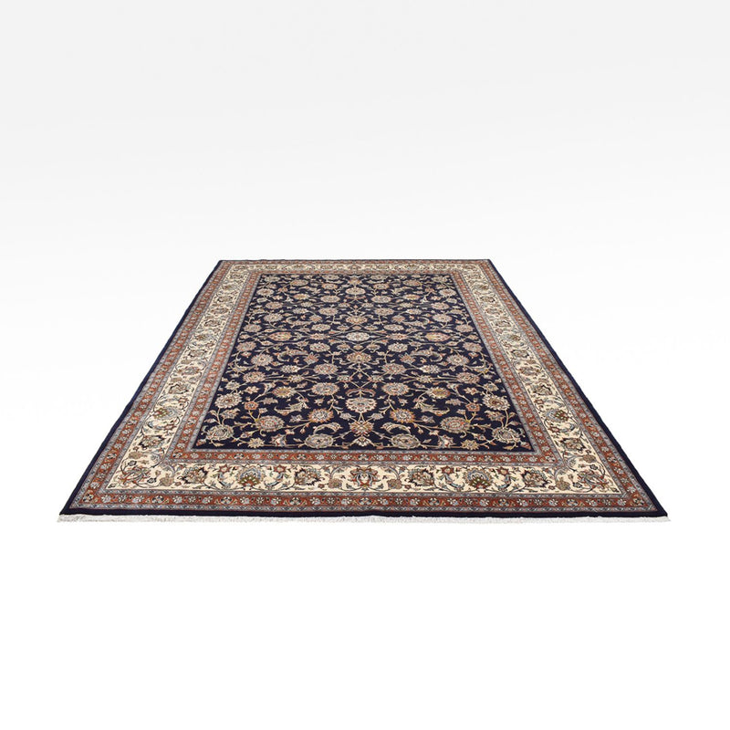 Alfombra persa - Clásica - Real - 345 x 248 cm - azul oscuro
