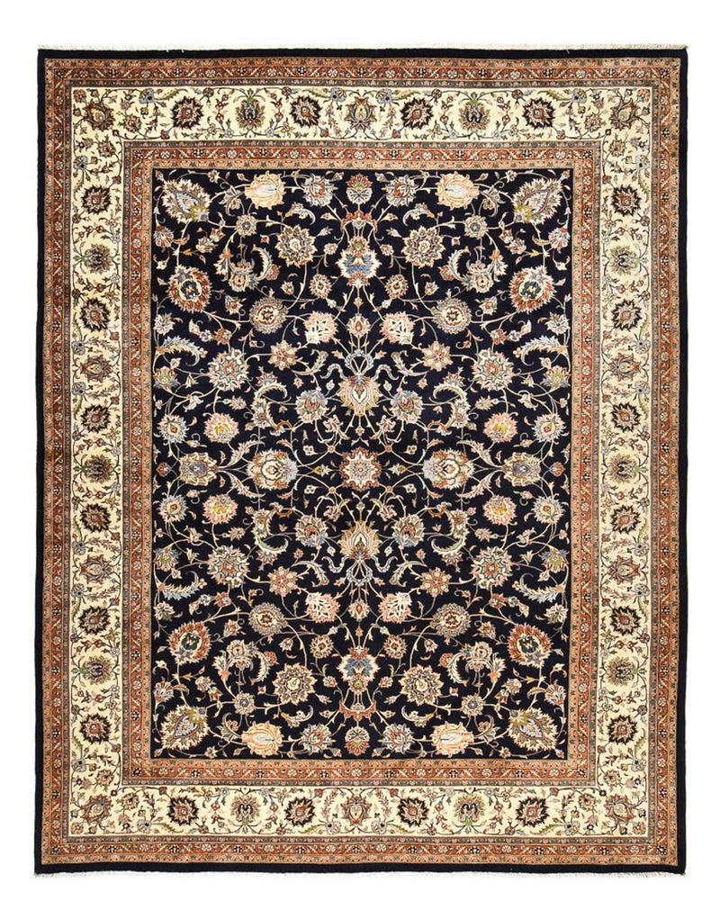 Alfombra persa - Clásica - Real - 392 x 300 cm - azul oscuro