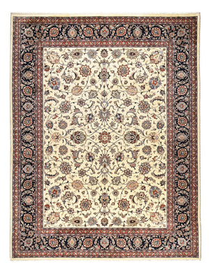 Alfombra persa - Clásica - Real - 384 x 300 cm - crema