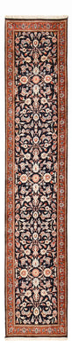 Alfombra de pasillo Alfombra persa - Clásica - 344 x 73 cm - azul oscuro