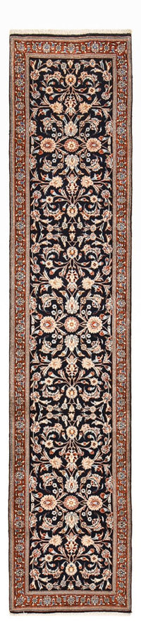 Alfombra de pasillo Alfombra persa - Clásica - 334 x 75 cm - azul oscuro
