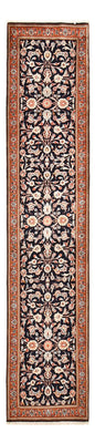 Alfombra de pasillo Alfombra persa - Clásica - 344 x 78 cm - azul oscuro