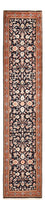 Alfombra de pasillo Alfombra persa - Clásica - 344 x 78 cm - azul oscuro