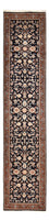 Alfombra de pasillo Alfombra persa - Clásica - 330 x 74 cm - azul oscuro
