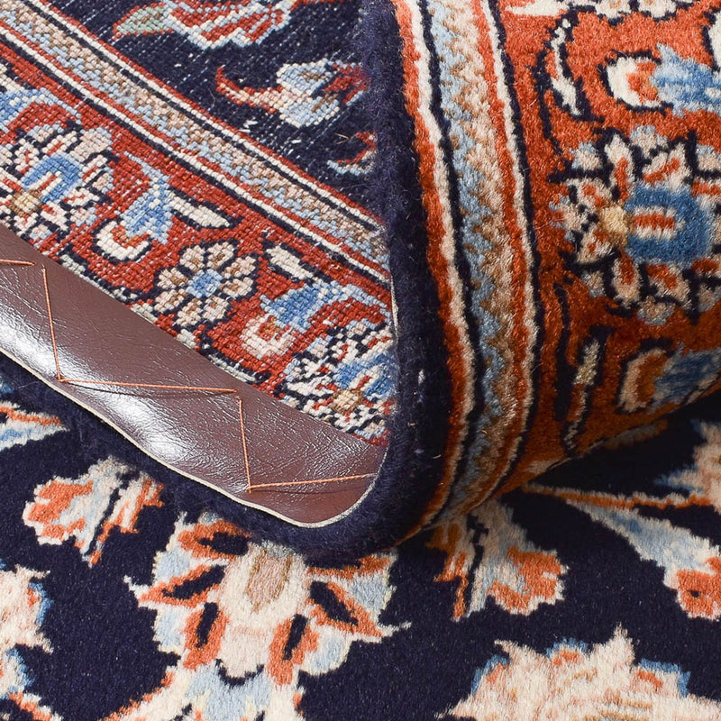 Alfombra de pasillo Alfombra persa - Clásica - 330 x 74 cm - azul oscuro