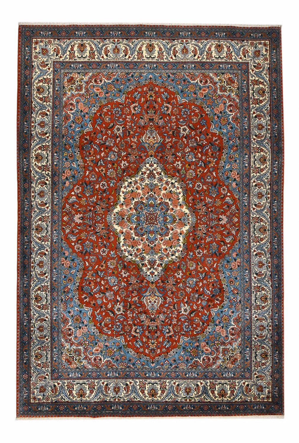 Alfombra persa - Nómada - 302 x 207 cm - rojo