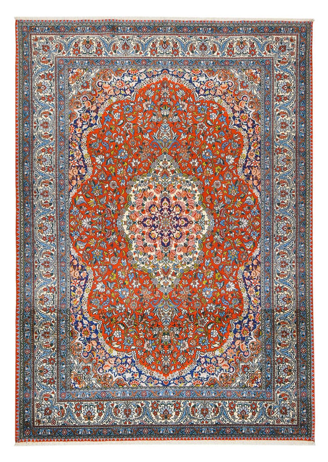 Alfombra persa - Nómada - 286 x 203 cm - rojo