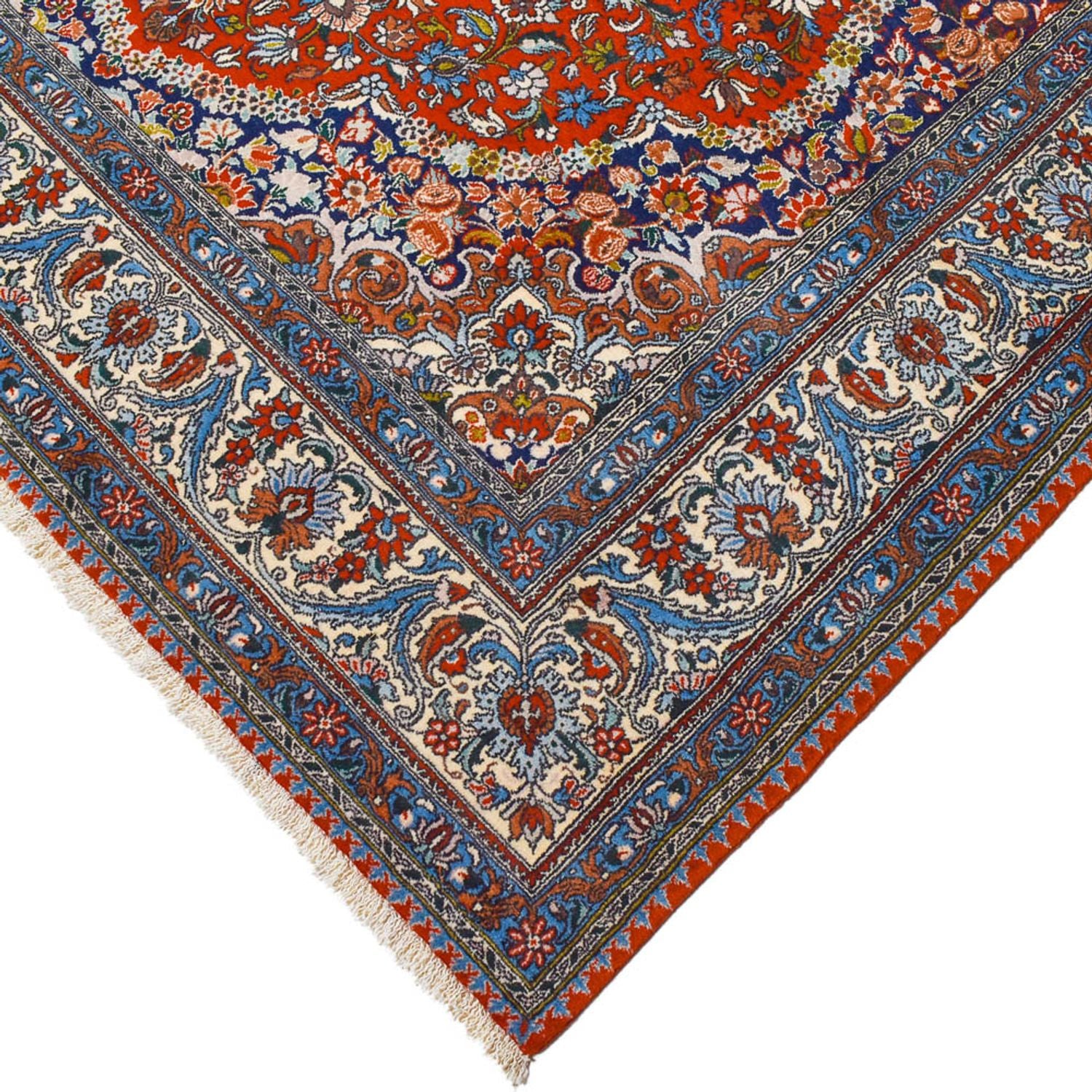 Alfombra persa - Nómada - 286 x 203 cm - rojo
