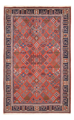 Alfombra persa - Nómada - 259 x 165 cm - rojo