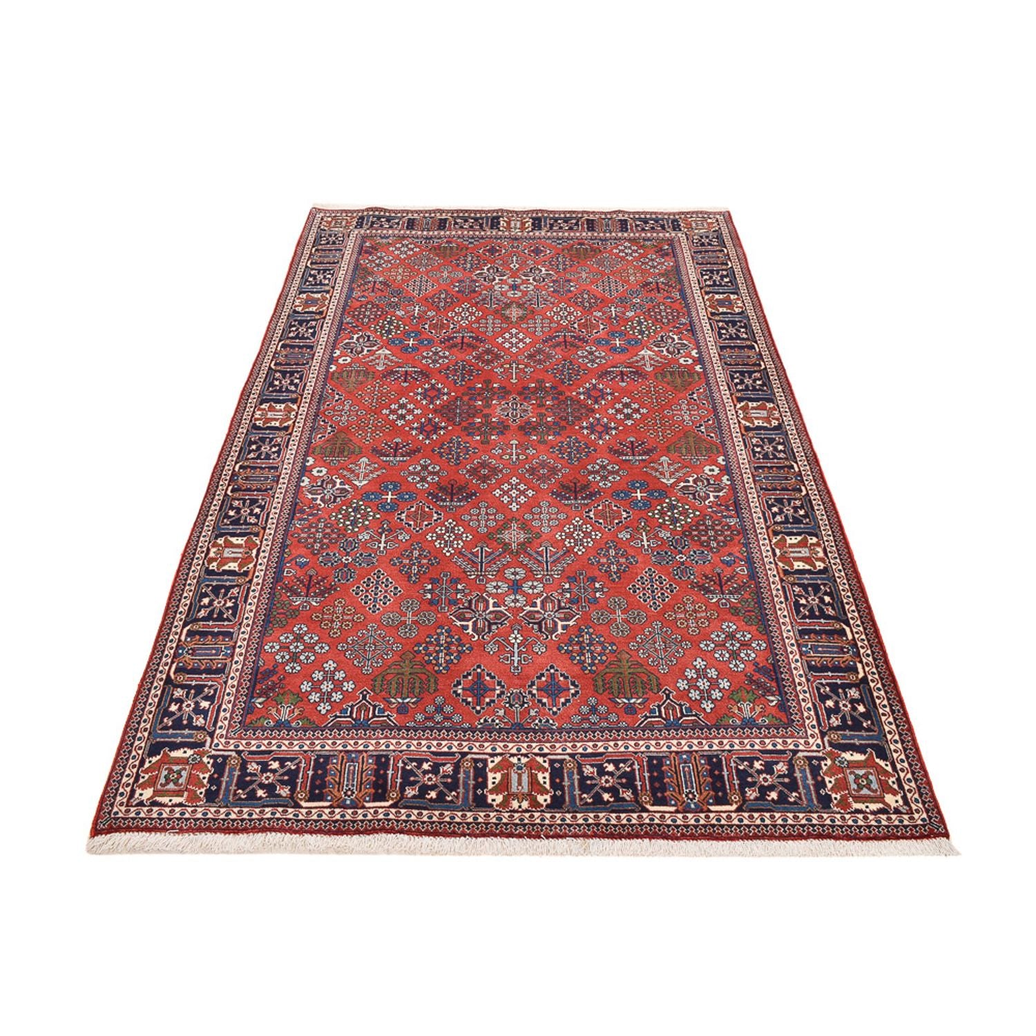 Alfombra persa - Nómada - 259 x 165 cm - rojo
