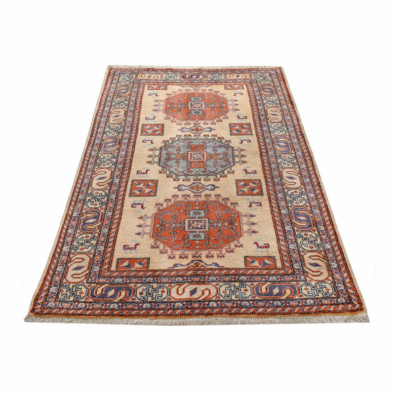 Alfombra persa - Nómada - 202 x 133 cm - multicolor