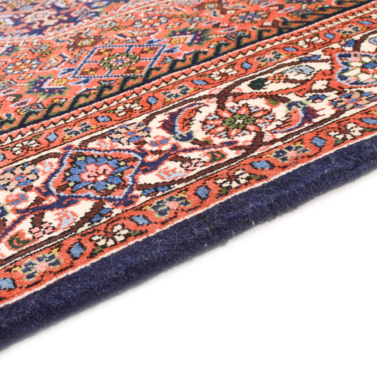 Alfombra persa - Bidjar - 163 x 110 cm - óxido