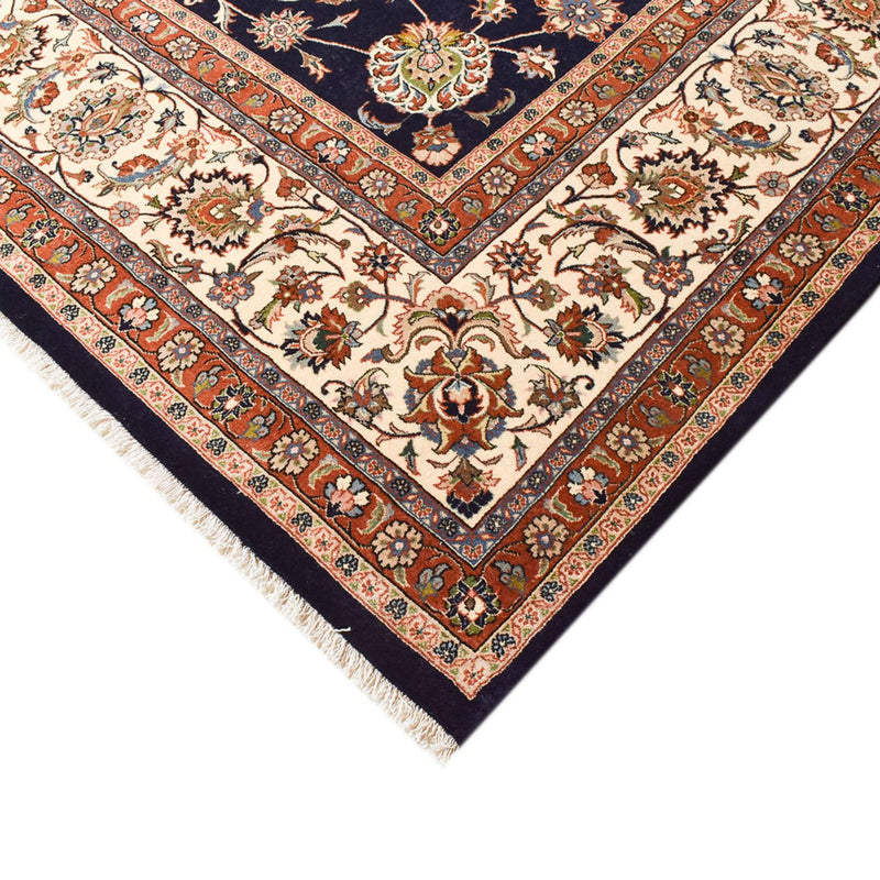 Alfombra persa - Clásica - Real - 385 x 300 cm - azul oscuro
