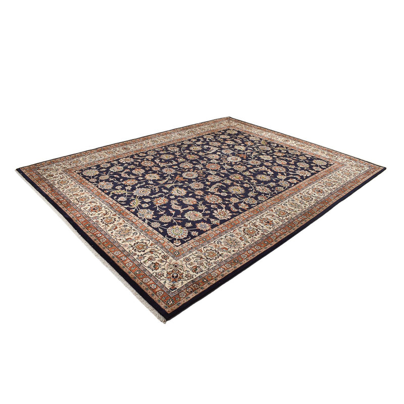 Alfombra persa - Clásica - Real - 385 x 300 cm - azul oscuro
