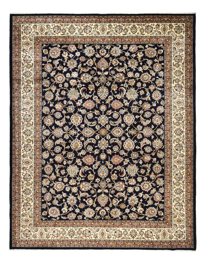 Alfombra persa - Clásica - Real - 392 x 302 cm - azul oscuro
