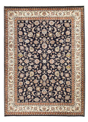 Alfombra persa - Clásica - Real - 345 x 252 cm - azul oscuro