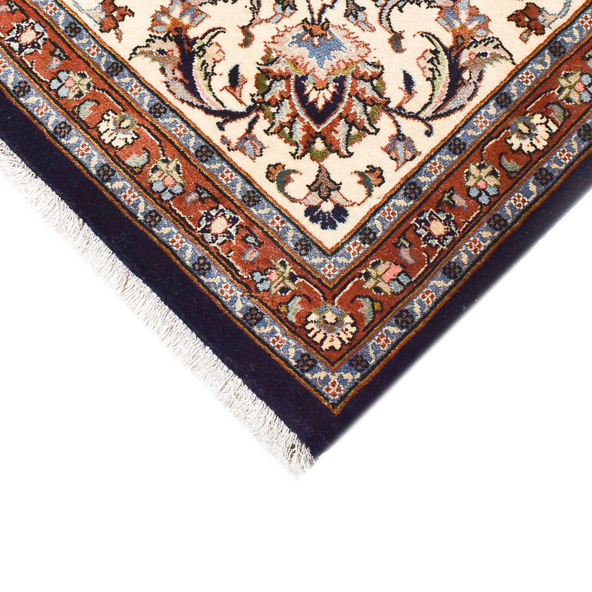 Alfombra persa - Clásica - Real - 345 x 252 cm - azul oscuro