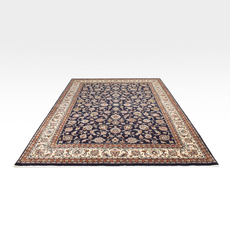 Alfombra persa - Clásica - Real - 345 x 252 cm - azul oscuro