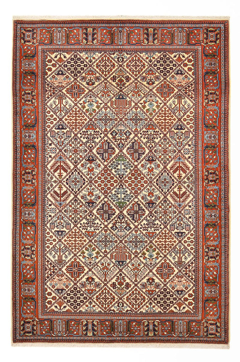 Alfombra persa - Nómada - 252 x 170 cm - beige oscuro