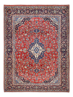 Alfombra persa - Keshan - 344 x 250 cm - rojo