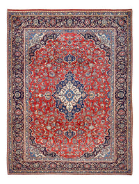 Alfombra persa - Keshan - 344 x 250 cm - rojo