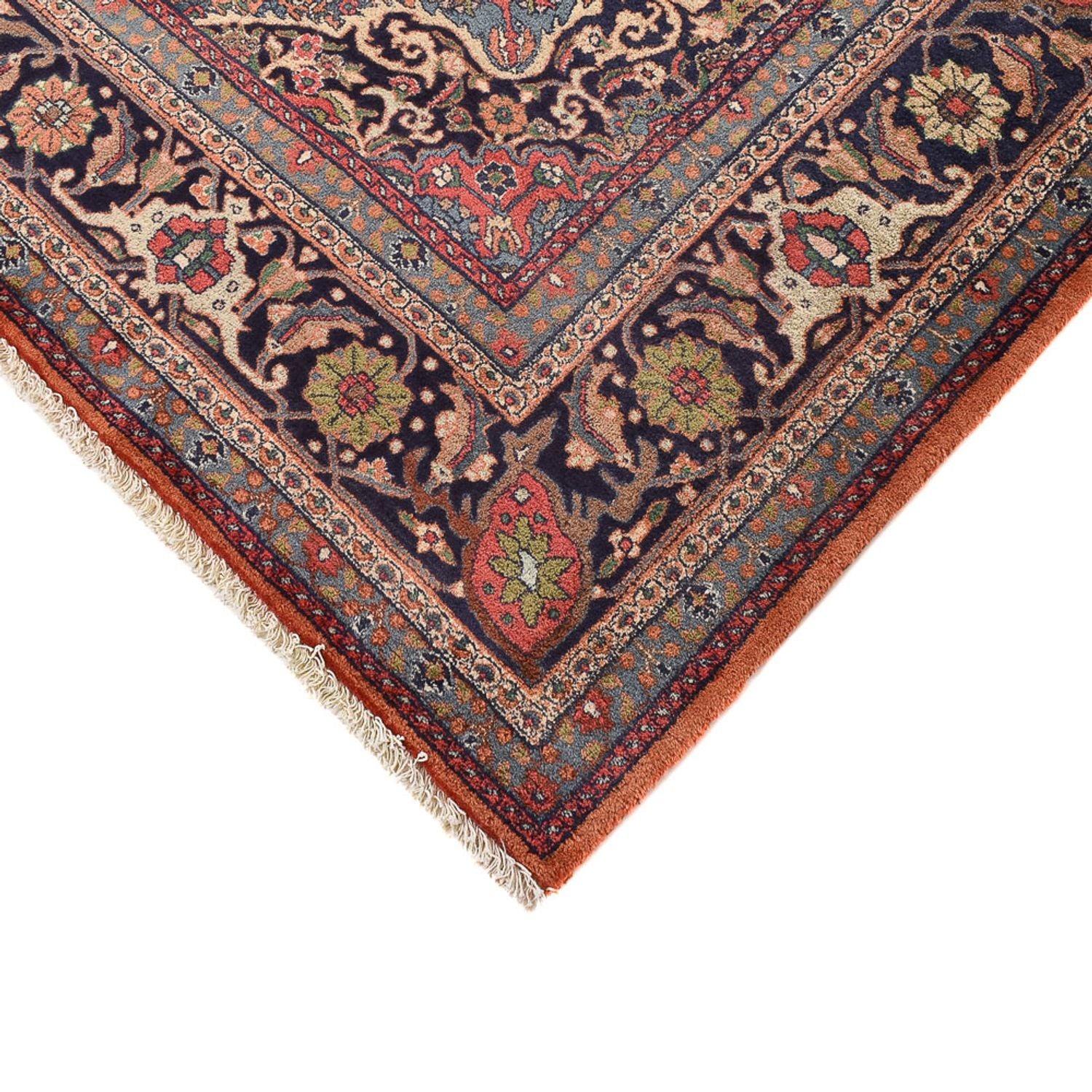 Alfombra persa - Bidjar - 398 x 302 cm - beige oscuro