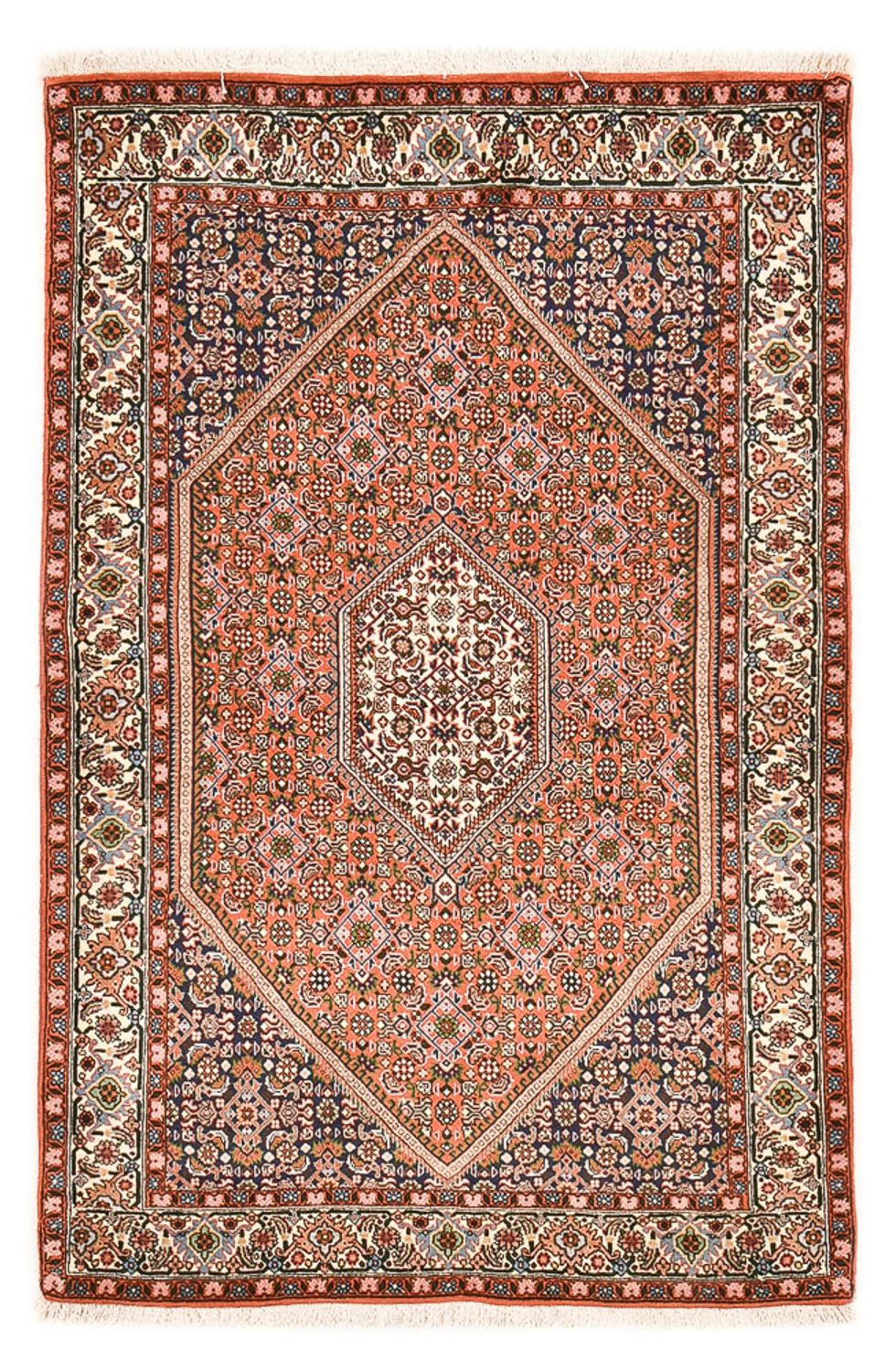 Alfombra persa - Bidjar - 164 x 109 cm - óxido