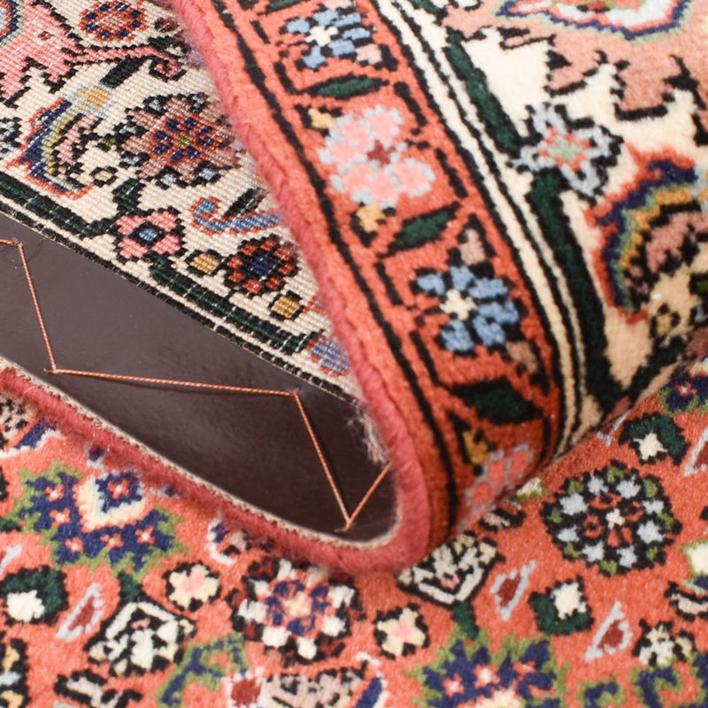 Alfombra persa - Bidjar - 164 x 109 cm - óxido