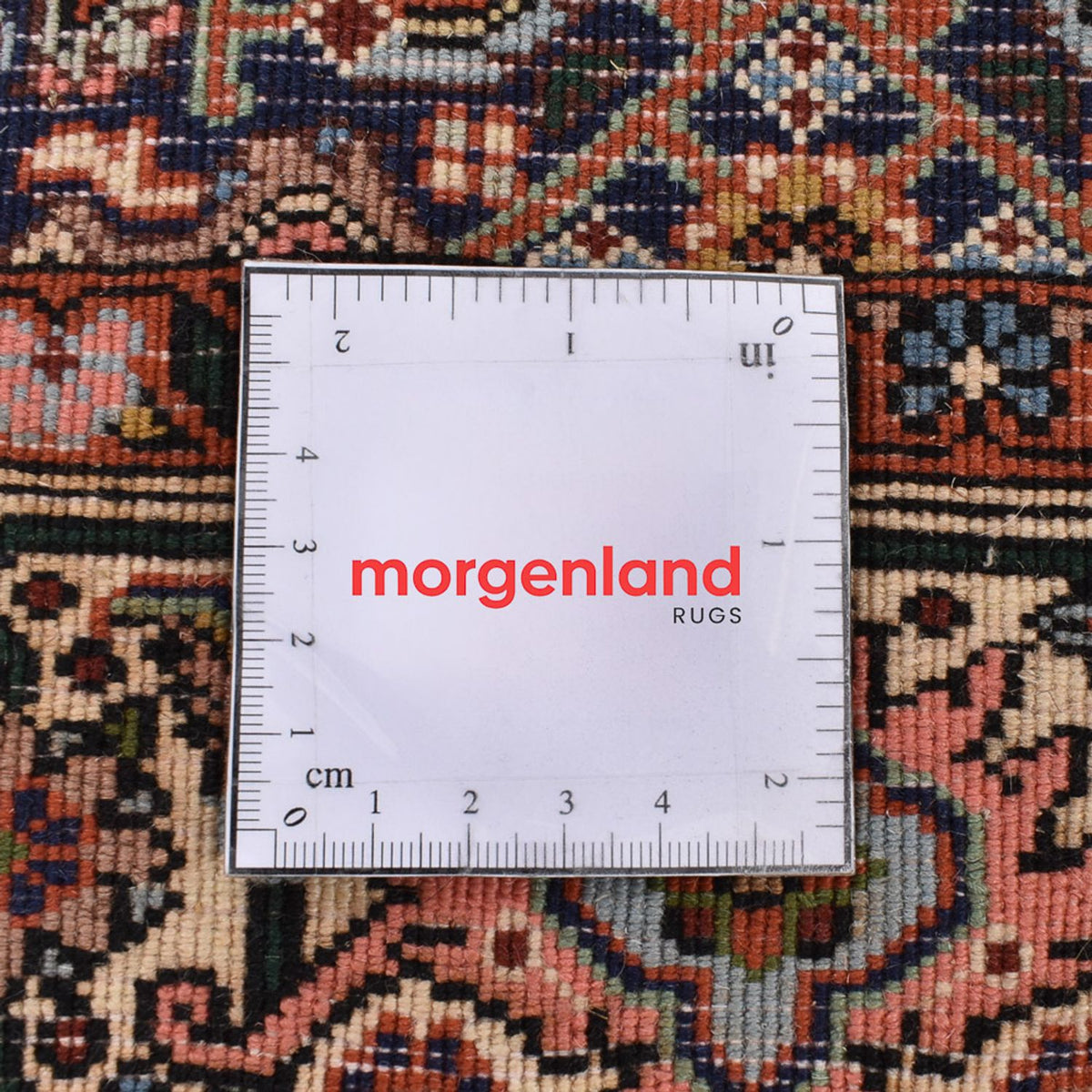 Alfombra persa - Bidjar - 164 x 109 cm - óxido