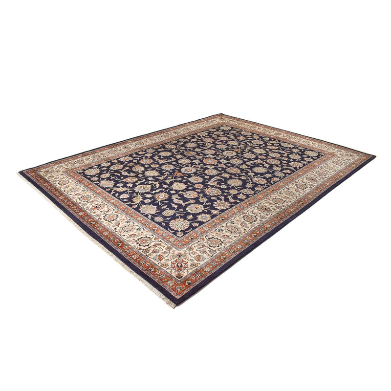 Alfombra persa - Clásica - Real - 398 x 298 cm - azul oscuro
