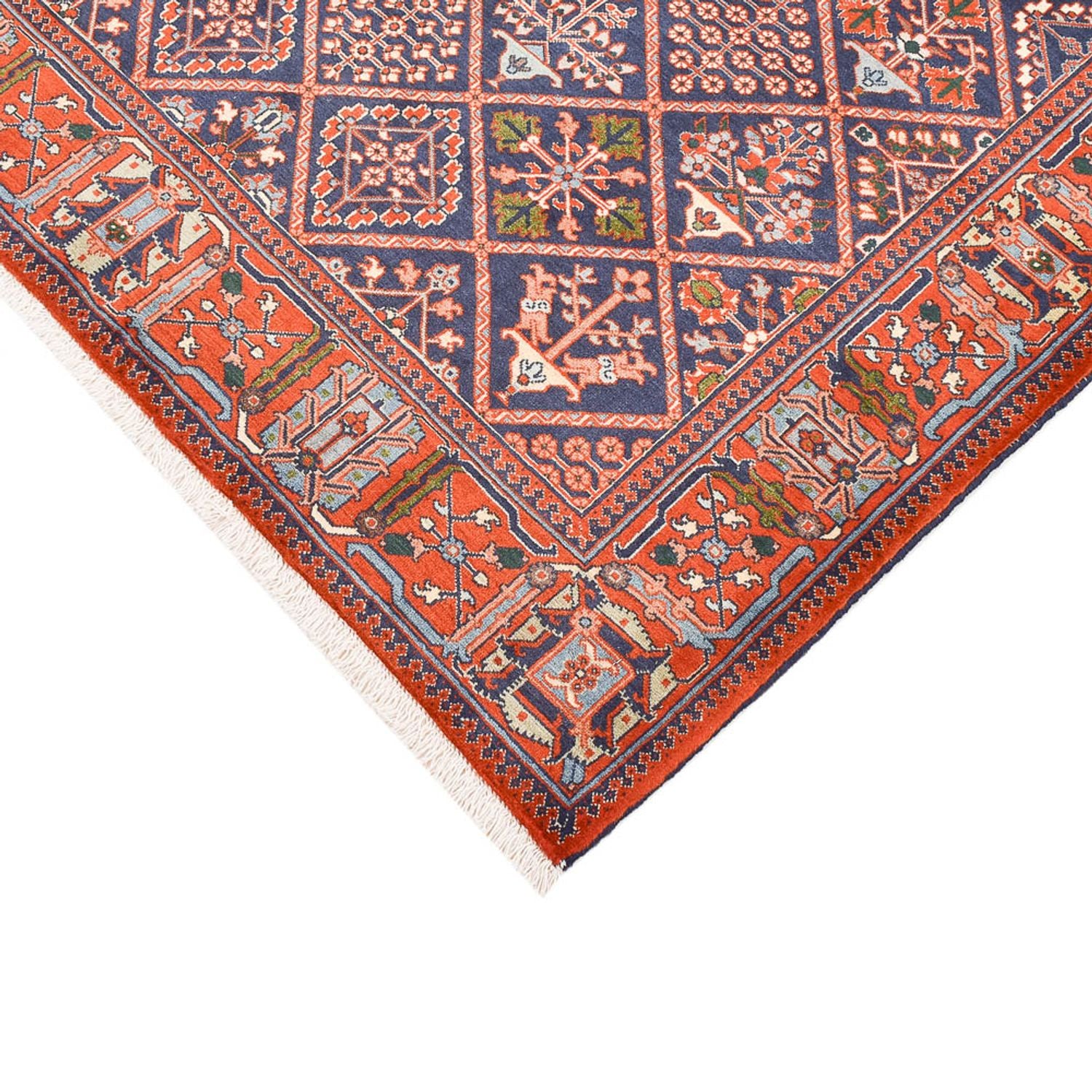 Alfombra persa - Nómada - 200 x 138 cm - óxido