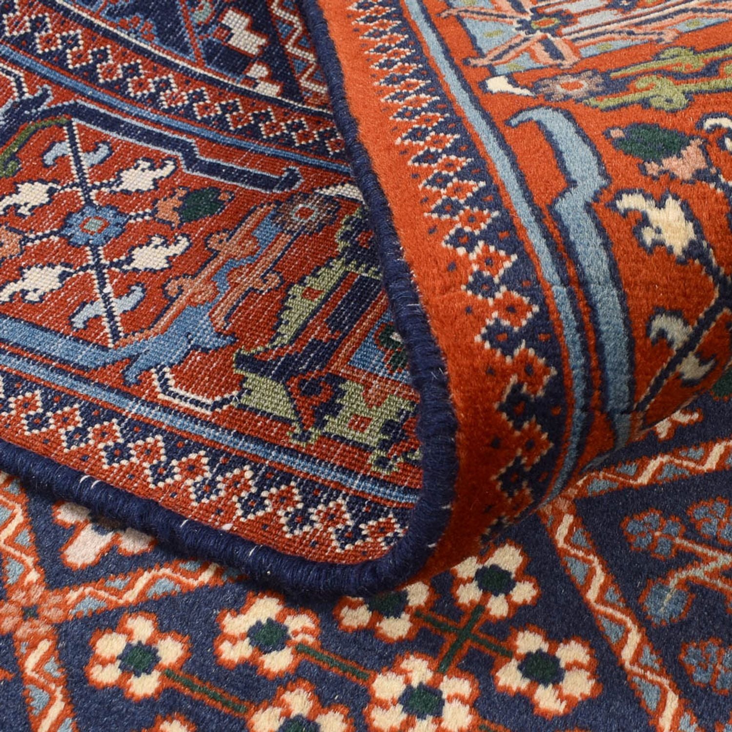 Alfombra persa - Nómada - 200 x 138 cm - óxido