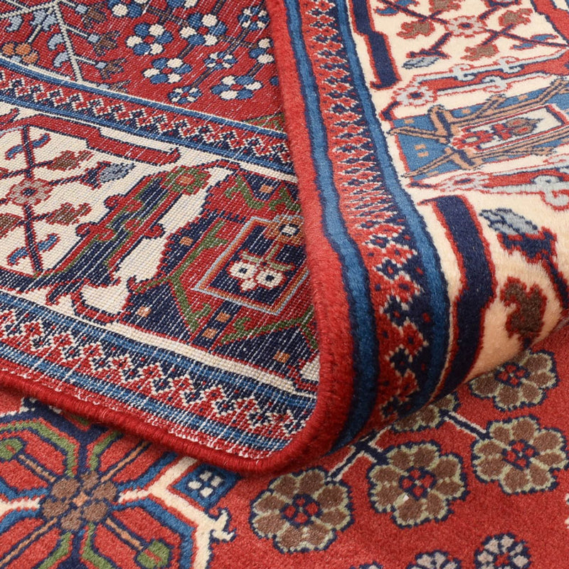 Alfombra persa - Nómada - 200 x 140 cm - rojo