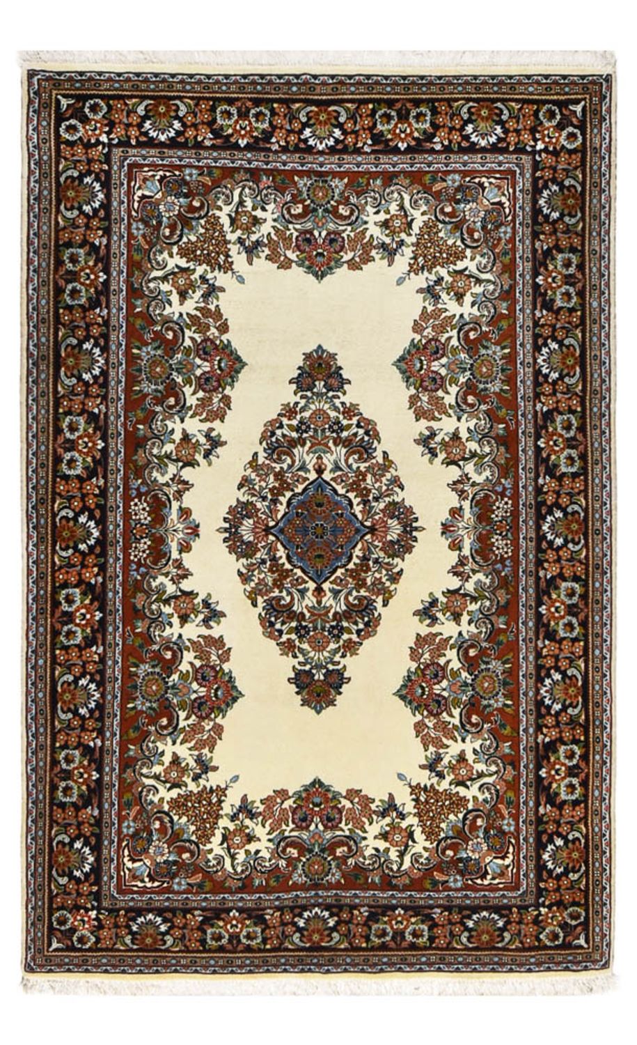 Alfombra persa - Clásica - 212 x 135 cm - multicolor