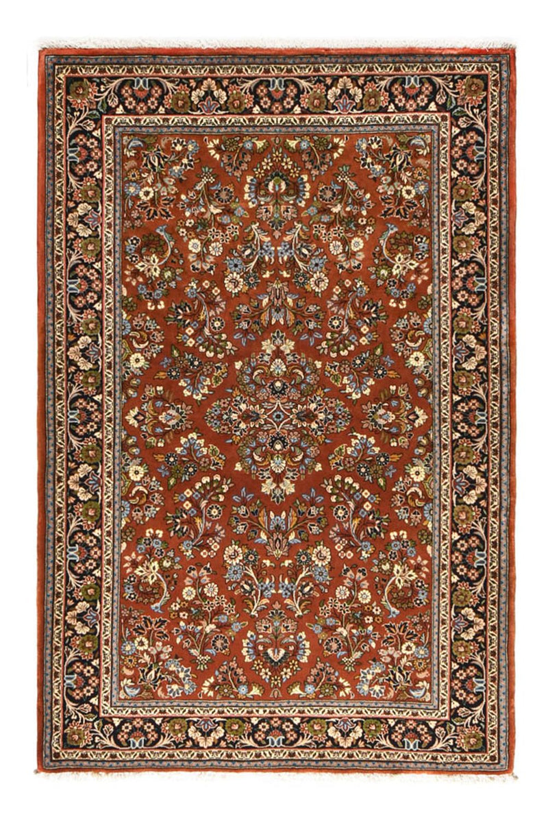 Alfombra persa - Clásica - 207 x 138 cm - rojo oscuro