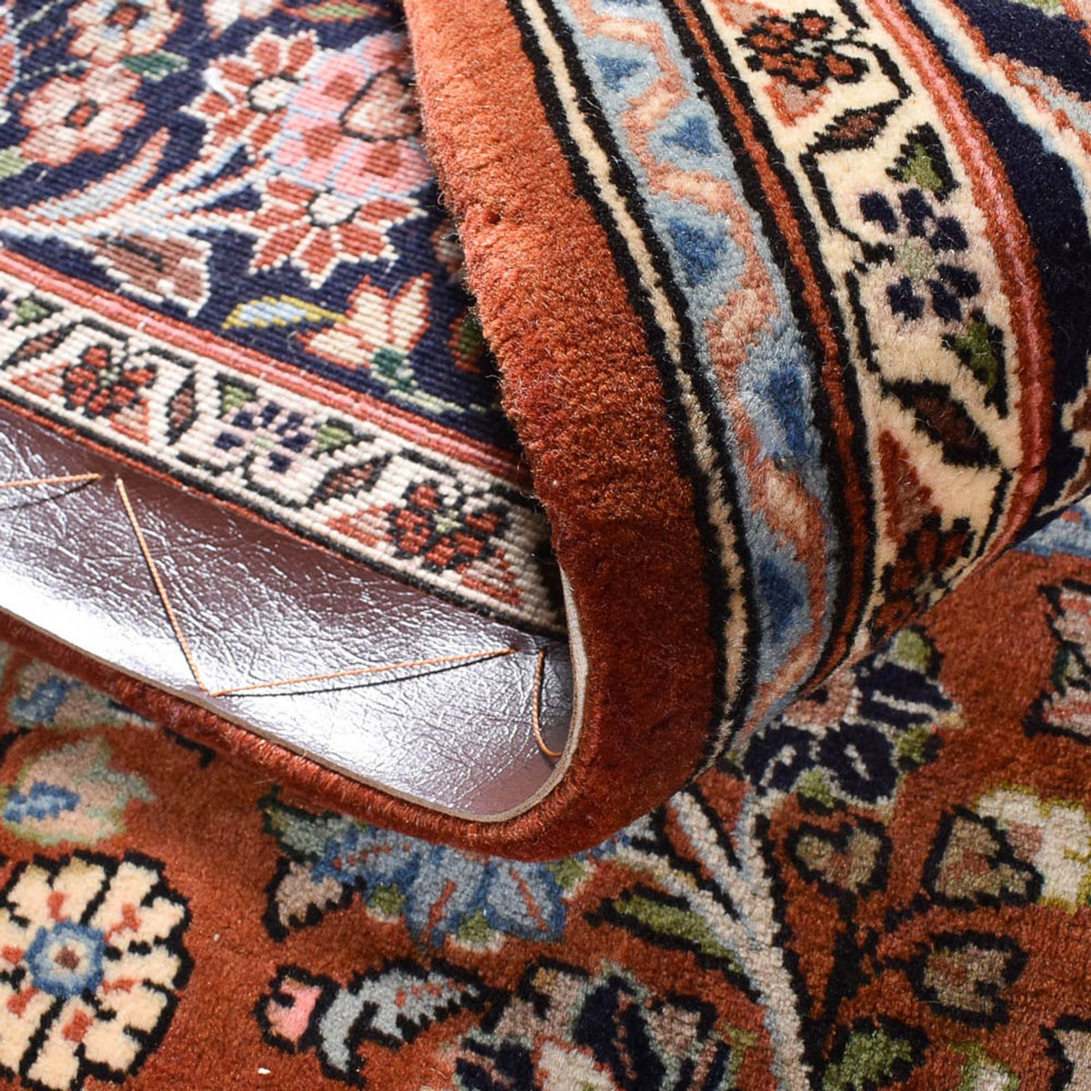 Alfombra persa - Clásica - 207 x 138 cm - rojo oscuro