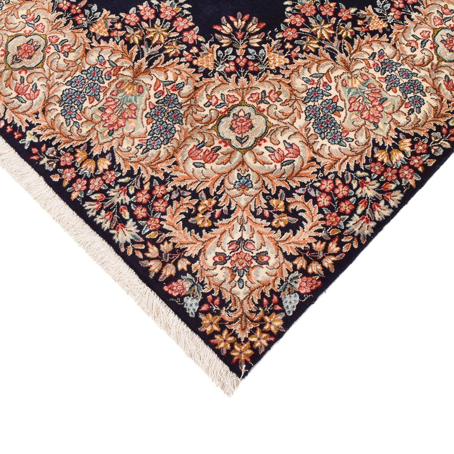 Alfombra persa - Real - 236 x 153 cm - azul oscuro