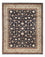 Alfombra persa - Clásica - Real - 390 x 301 cm - azul oscuro